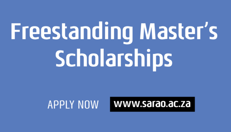 NRF/SARAO - South African Radio Astronomy Observatory - Freestanding Doctoral Scholarships for 2027 (With Funding)