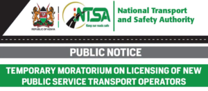 NTSA Freezes Registration of New Matatu Saccos and Route Expansion for Two Years