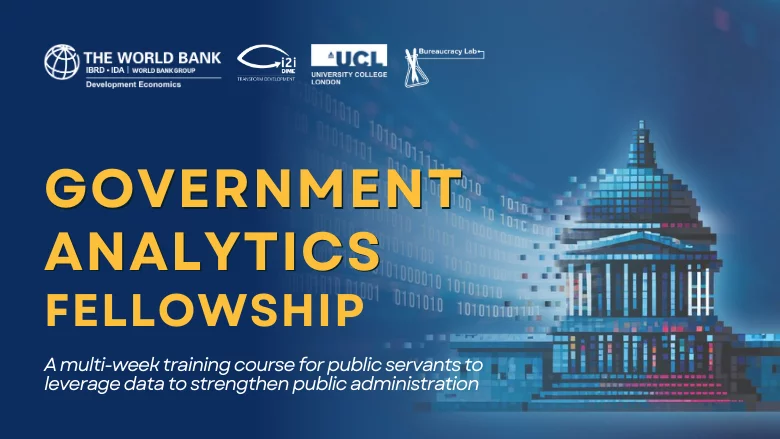 World Bank Opens Government Analytics Fellowship 2027 for Officials